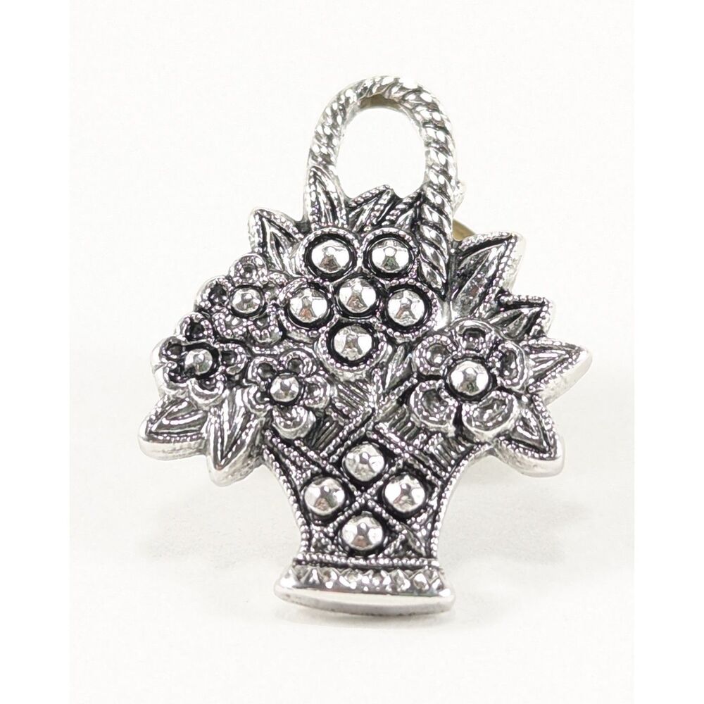 Avon Flower Basket Scatter Pin